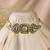 Rajsi mohar green polki choker necklace