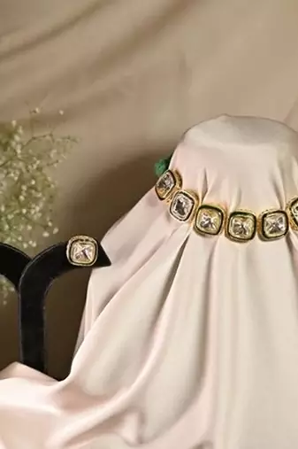 Kritida bridal polki choker necklace