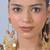 Sitaara kundan chandbali statement earring