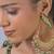 Ruhani kundan chandbali statement earring