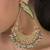 Ruhani kundan chandbali statement earring