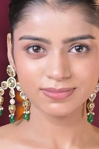 Pavitra boho kundan earrings