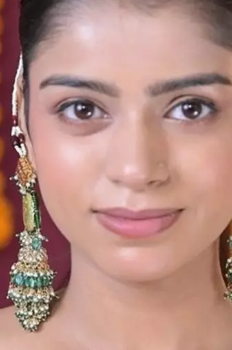 Shikara shine jadau string kashmiri earrings