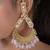 Madhurima kundan chandbali statement earring