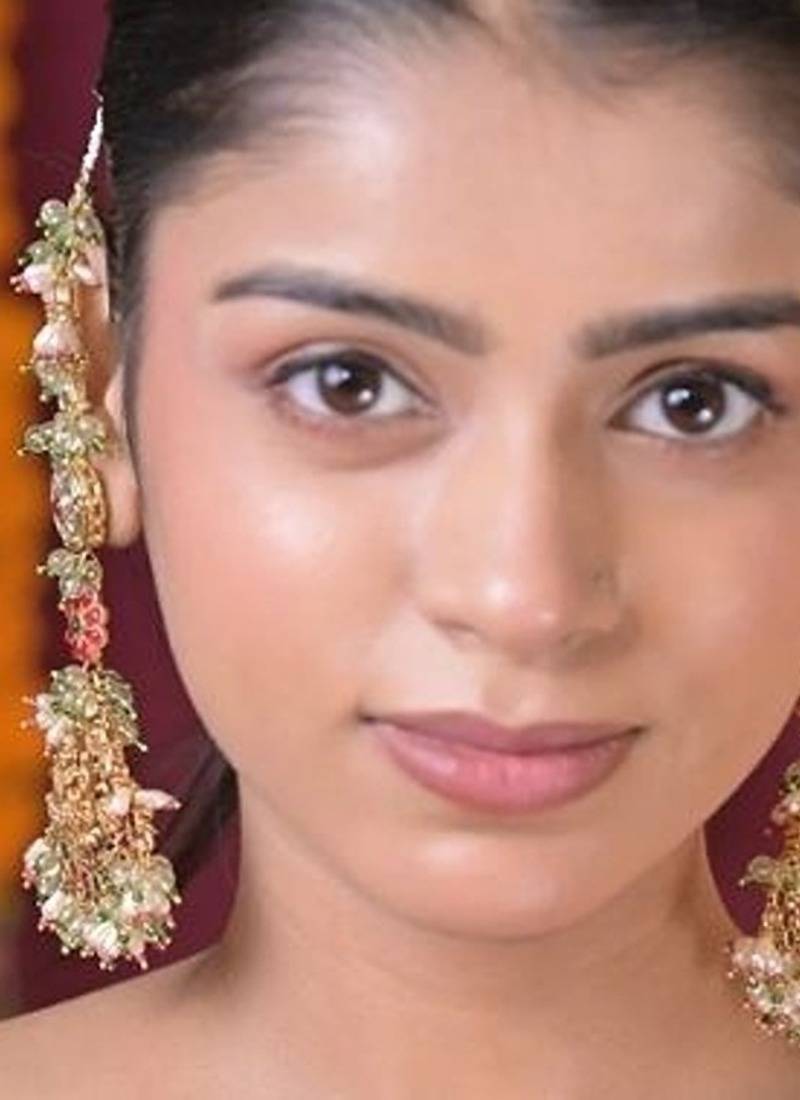 Devi laxmi temple long boho dangler earrings
