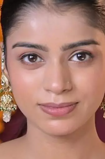 Rasika pearl string kashmiri earrings