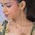 Chandra ghunghroo pearl string kashmiri long earrings