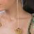Chandra ghunghroo pearl string kashmiri long earrings
