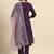 women regular kurta with trousers & dupatta