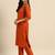 women ethnic motifs embroidered mirror work silk crepe kurta with trousers & dupatta