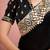 Kanjivaram black embroidered border fandy satin saree with unstitched blouse