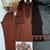 Brown Color Embroidery Thread Work Silk Blend Salwar Suit