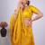 Trendy yellow embroidered border fandy satin saree with unstitched blouse