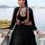 black rayon plain traditional lehenga choli with free size upto 42