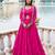 pink rayon plain traditional lehenga choli with free size upto 42