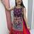 pink silk blend plain traditional lehenga choli with free size upto 42