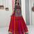 pink silk blend plain traditional lehenga choli with free size upto 42