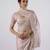 Fashionable peach designer border satin saree with unstitched blouse