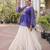 white cotton silk plain traditional lehenga choli with free size upto 44