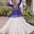 white cotton silk plain traditional lehenga choli with free size upto 44