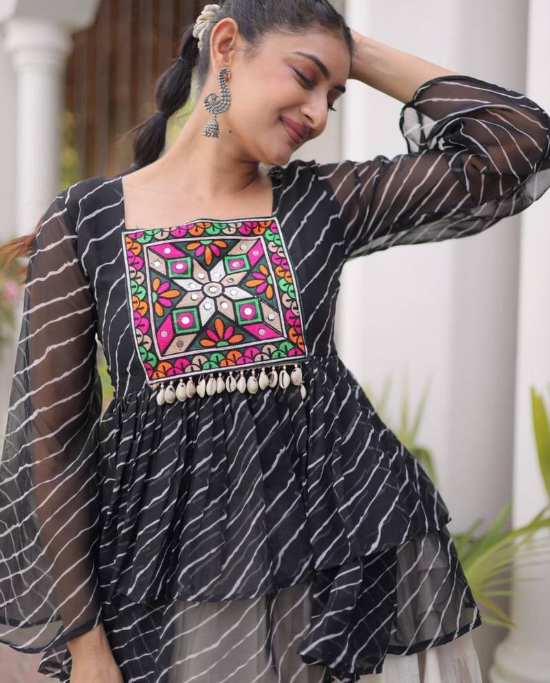 white cotton silk plain traditional lehenga choli with free size upto 44