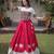 pink silk blend embroidered traditional lehenga choli with free size upto 44