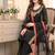 Black Color Sequence And  Embroidery Work Silk Blend Salwar Suit 
