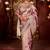 New collection wine diamond sequin jaal embroidered border mono nylon fabric saree with unstitched blouse