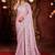 Kanjivaram lavender diamond sequin jaal embroidered border mono nylon fabric saree with unstitched blouse