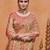 Indian rose embroidery with zari sequins fandy satin saree with unstitched blouse