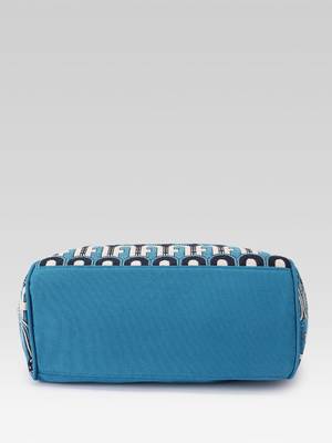  earth edit teal blue ethnic motifs jacquard tote bag 7