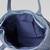  uno powder blue diamond quilted tote bag
