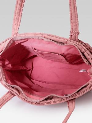  uno dusty pink diamond quilted tote bag 6