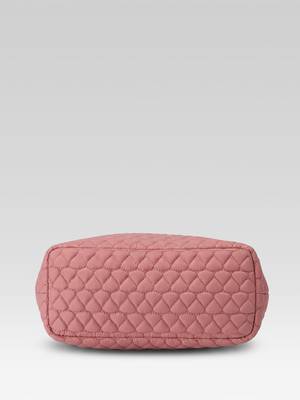  uno dusty pink diamond quilted tote bag 7