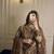 Brown Color Embroidery Sequence Work  Faux Georgette Salwar Suit