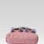  mod stitch dusty pink chevron cotton sling bag