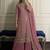 Light Pink Color Embroidery Sequence Work  Faux Georgette Salwar Suit