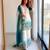 Multicolor georgette embroidered palazzo set