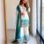 Multicolor georgette embroidered palazzo set