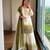 Multicolor georgette embroidered palazzo set
