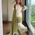 Multicolor georgette embroidered palazzo set