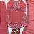 Dark-pink georgette embroidered farshi salwar set