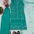 Blue net sequins palazzo set