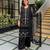 Black net sequins palazzo set