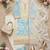 White georgette embroidered palazzo set