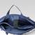  petal posh ivory & navy floral jacquard laptop bag (upto 16")