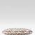  petal posh off white floral printed polycotton laptop bag (upto 16")
