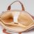  petal posh tan ethnic printed polycotton laptop bag (upto 16")