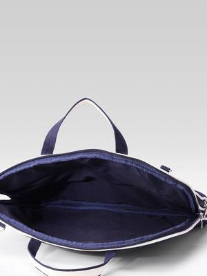  transit navy colorblock canvas laptop bag (upto 16") 6