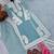 Sky Blue  Color  Embroidery Work Organza Salwar Suit 